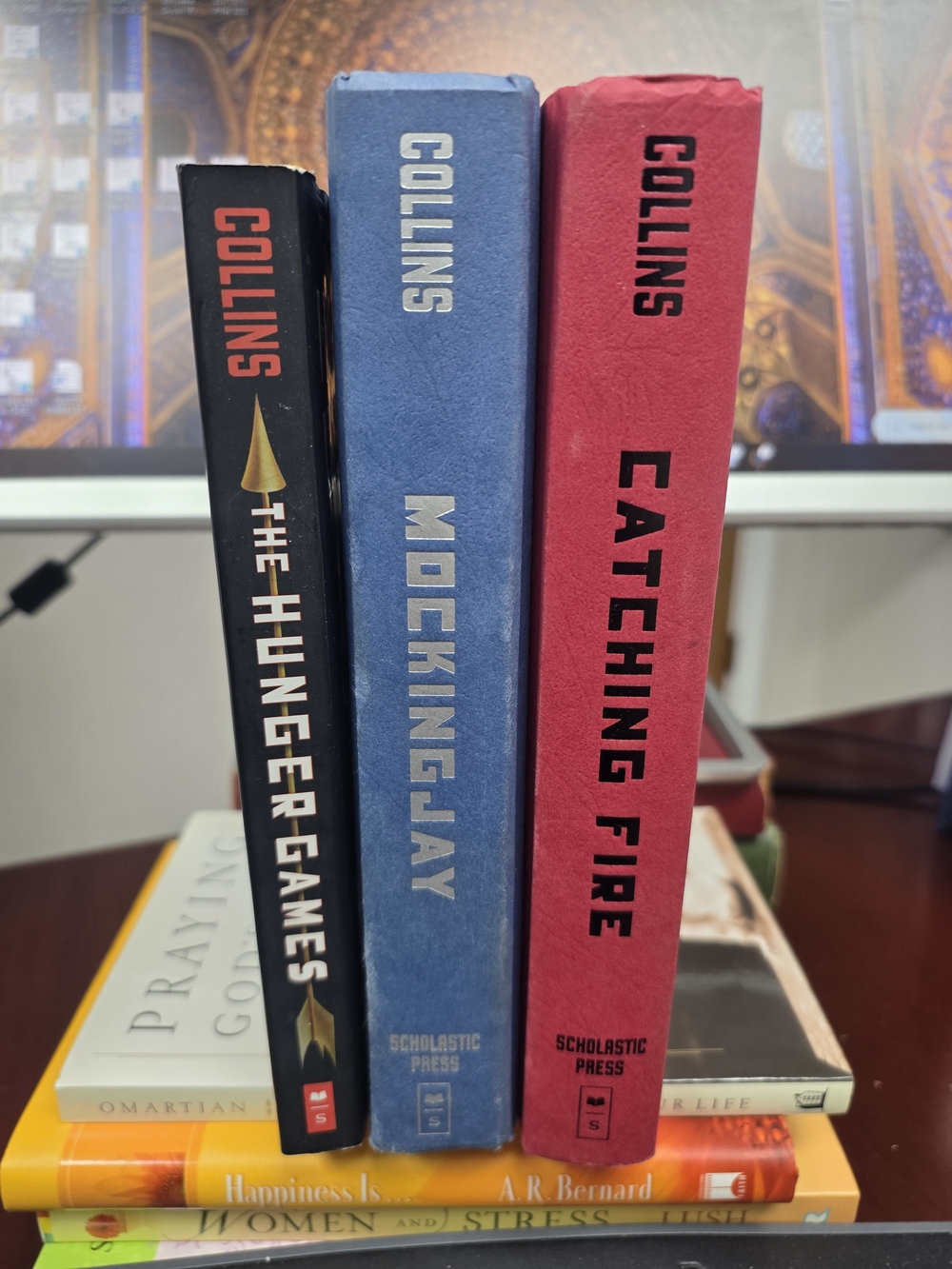 Scholastic Decorative Trilogy Books - Red, Blue, Black